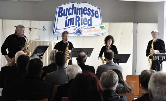 Eröffnungsfeier Buchmesse in Stockstadt am Rhein